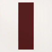 Personalisiertes geometrisches Design Yogamatte (Rückseite)