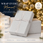 Personalisiertes geometrisches Geschenkpapier