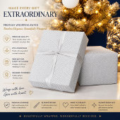 Personalisiertes geometrisches Geschenkpapier