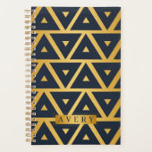 Personalisiertes geometrisches Muster Planer (Vorderseite)