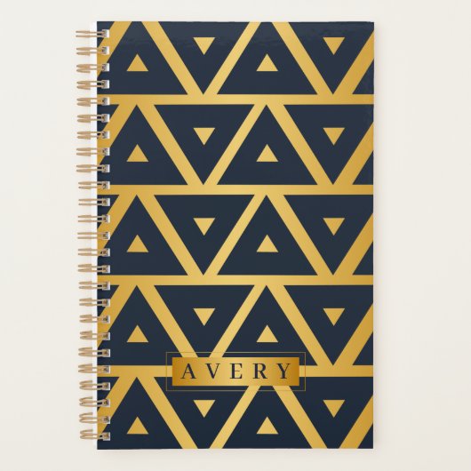 Personalisiertes geometrisches Muster Planer (Vorderseite)