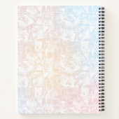 Personalisiertes Geometrisches  Notizblock (Rückseite)