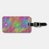 Personalisiertes Gepäckstück aus geschmolzenem Reg Gepäckanhänger (Vorderseite horizontal)