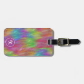 Personalisiertes Gepäckstück aus geschmolzenem Reg Gepäckanhänger (Vorderseite horizontal)