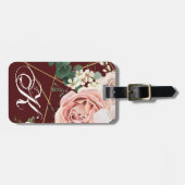 Personalisiertes Gepäckstück Geometrische Gartenan Gepäckanhänger (Vorderseite horizontal)