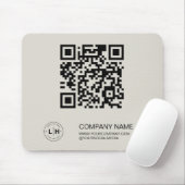 Personalisiertes Geschäft mit modernen Logos Mousepad (Mit Mouse)