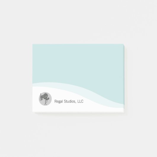 Personalisiertes Geschäft nach dem IT-System Post-it Klebezettel (Vorderseite)