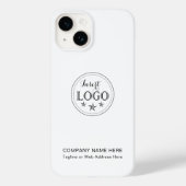 Personalisiertes Geschäftsprofil Case-Mate iPhone Hülle (Rückseite)