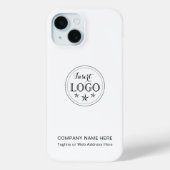 Personalisiertes Geschäftsprofil Case-Mate iPhone Hülle (Rückseite)