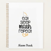 Personalisiertes Geschenk an der Mathematik-Schule Planer (Vorderseite)