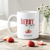 Personalisiertes Geschenk "Berry in Love" Kaffeetasse