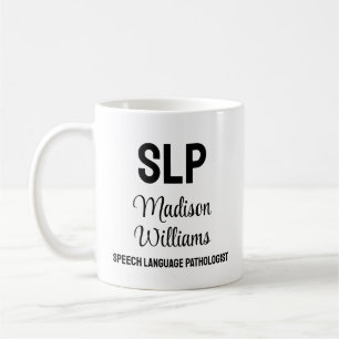 Personalisiertes Geschenk des SprachPathologen Kaffeetasse
