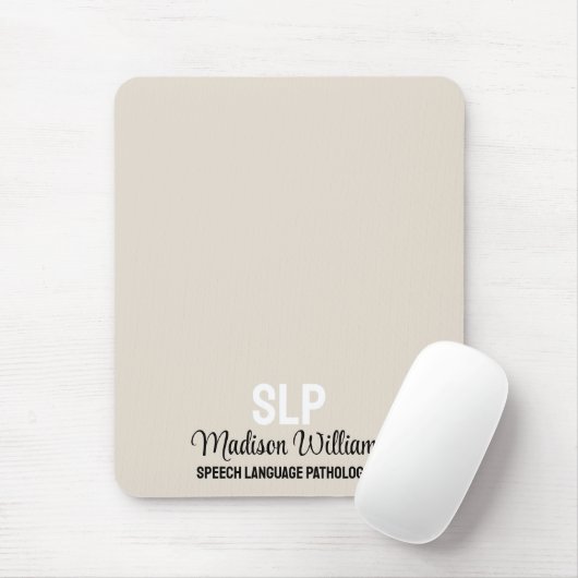 Personalisiertes Geschenk des SprachPathologen Mousepad (Mit Mouse)