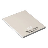 Personalisiertes Geschenk des SprachPathologen Notizblock (angewinkelt)