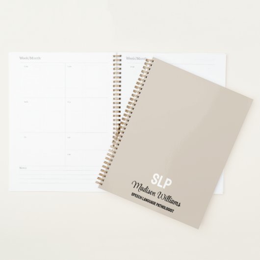 Personalisiertes Geschenk des SprachPathologen Planer (Anzeige)