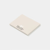 Personalisiertes Geschenk des SprachPathologen Post-it Klebezettel (angewinkelt)