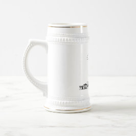 Personalisiertes Geschenk Detroit Skyline Sketch Bierglas