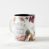 Personalisiertes Geschenk für 2023 JW Pionier Coff Zweifarbige Tasse (Vorderseite Links)