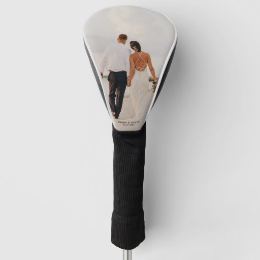 Personalisiertes Geschenk für benutzerdefinierte F Golf Headcover (Vorderseite)