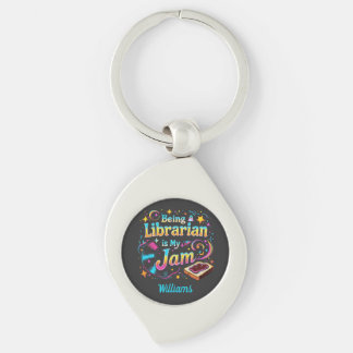 Personalisiertes Geschenk für Bibliothekare Schlüsselanhänger