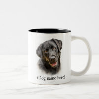 Personalisiertes Geschenk für Black Lab-Hundefraue