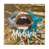 Personalisiertes Geschenk für Bridesmaid, Hochzeit Fliese (Vorderseite)