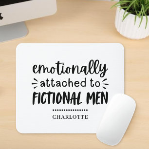 Personalisiertes Geschenk für Bücherliebhaber Lust Mousepad