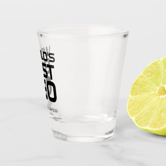 Personalisiertes Geschenk für CEO Boss Schnapsglas (Rechts)