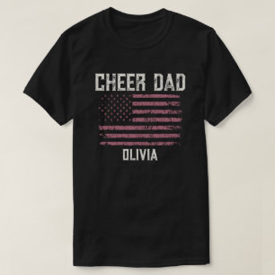 Personalisiertes Geschenk für Cheer Dad mit dem Na T-Shirt
