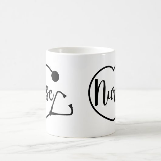 Personalisiertes Geschenk für das Krankenherz Kaffeetasse (Mittel)
