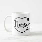 Personalisiertes Geschenk für das Krankenherz Kaffeetasse (Links)