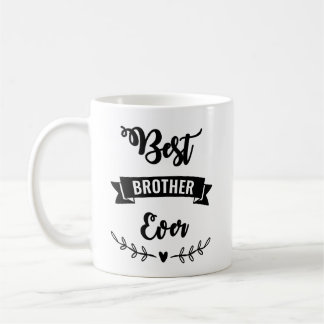 Personalisiertes Geschenk für den besten Bruder mi Kaffeetasse