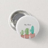 Personalisiertes Geschenk für den besten Lehrer Button (Vorne & Hinten)