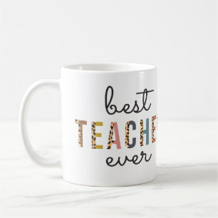Personalisiertes Geschenk für den besten Lehrer fü Kaffeetasse