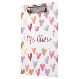 Personalisiertes Geschenk für den besten Lehrer Klemmbrett