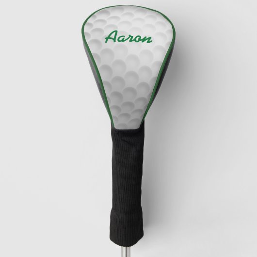 Personalisiertes Geschenk für den Golf Driver Cove Headcover (Vorderseite)