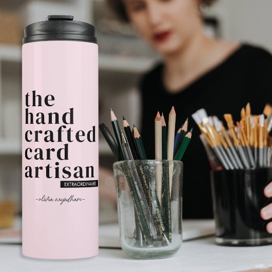 Personalisiertes Geschenk für den Kartenmaker-Papi Thermosbecher