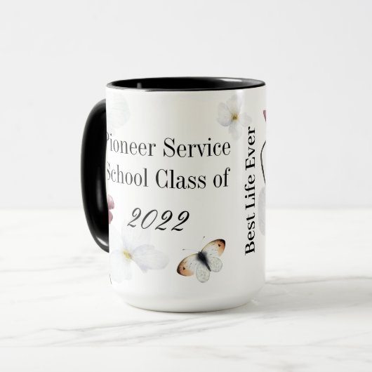 Personalisiertes Geschenk für den Pionier der JW 2 Tasse (Vorderseite Links)