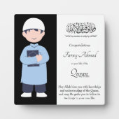 Personalisiertes Geschenk für den Quran Fotoplatte (Vorderseite)
