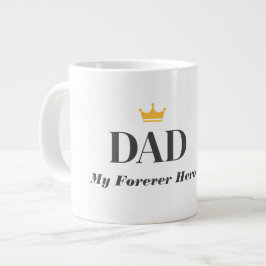 Personalisiertes Geschenk für den Vater Jumbo-Tasse