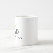 Personalisiertes Geschenk für den Vater Kaffeetasse (Mittel)