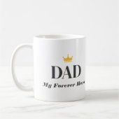Personalisiertes Geschenk für den Vater Kaffeetasse (Links)