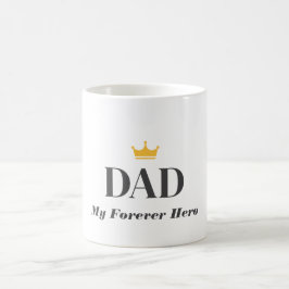 Personalisiertes Geschenk für den Vater Verwandlungstasse