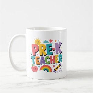 Personalisiertes Geschenk für den Vorschullehrer z Kaffeetasse