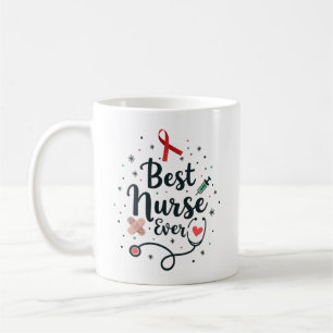 Personalisiertes Geschenk für die beste Krankensch Kaffeetasse