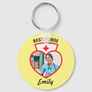 Personalisiertes Geschenk für die beste Krankensch Schlüsselanhänger