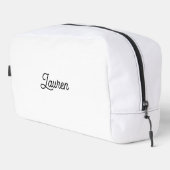 Personalisiertes Geschenk für die Bridesmaid-Squad Waschbeutel (Rechte Ecke)