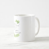 Personalisiertes Geschenk für die Mutter des Bräut Kaffeetasse (VorderseiteRechts)