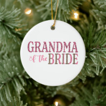 Personalisiertes Geschenk für die Oma der Braut