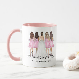 Personalisiertes Geschenk für die Trauzeugin mit i Tasse